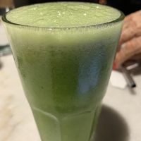 Summer basil juice. Not bad    at Bread & Chocolate in Pondicherry