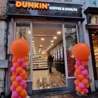 Entrance not accessible at Dunkin' in Bruges