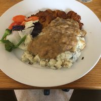 Roasted Seitan plate! at Susty's Cafe in Northwood