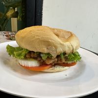 Vegan burger   at Jai Jagannath in Ao Nang