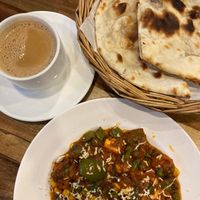 Delicious vegey curry - jalfrazi at Jai Jagannath in Ao Nang