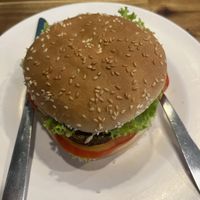 Falafel burger   at Jai Jagannath in Ao Nang