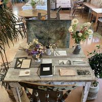 Table to write notes to the owner at Ksana 크샤나 in Busan