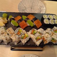 Several vegan options at NUGA in Longyearbyen