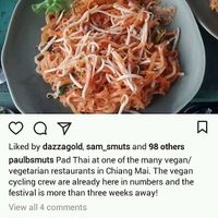 imm aim at Imm Aim Vegetarian and Bike Cafe in Chiang Mai