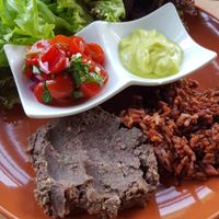 . at Imm Aim Vegetarian and Bike Cafe in Chiang Mai