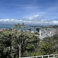 View from terrace   at Cable Top Eatery in Wellington