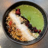 Super Green Smoothie Energy Bowl  at Arctic Juice & Cafe in Montreux