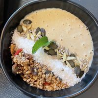Super Nut Smoothie Energy Bowl  at Arctic Juice & Cafe in Montreux