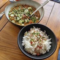 Gemüse-Kokos-Curry Bowl at Das Hafner in Gunzenhausen