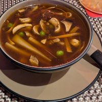 Hot & sour soup at Miss Asia in Gran Canaria