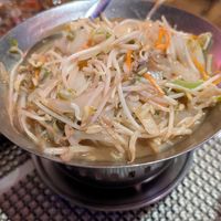 Stir fry bean sprouts at Miss Asia in Gran Canaria