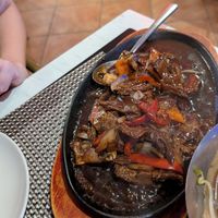 Mock duck at Miss Asia in Gran Canaria