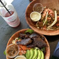 Also had a hibiscus lychee kombucha   at Blondies Vegan Proteins + Cafe Hawaii in Honolulu