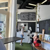 Limited seating  at Blondies Vegan Proteins + Cafe Hawaii in Honolulu
