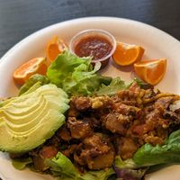 Breakfast Platter at Blondies Vegan Proteins + Cafe Hawaii in Honolulu