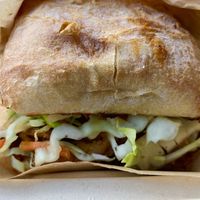 Blondie’s BBQ Sandwich  at Blondies Vegan Proteins + Cafe Hawaii in Honolulu