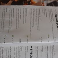 Menu 3 at Strandpaviljoen Paal 10 in Ouddorp