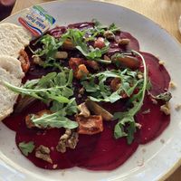 Rote Beete Carpaccio   at Strandpaviljoen Paal 10 in Ouddorp