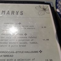 Dipster is vegan at Just Mary's in Pwllheli