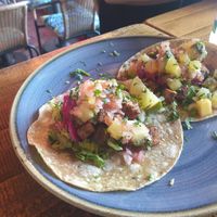 Chipotle tofu tacos - 7/10 - cool and refreshing just wanted tofu to have more presence at Kona in Falmouth