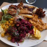 1 plate of buffet 15€ at GORYA in Brussels