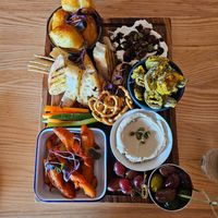 One of the platters... at Otto Champagneria & Beer Hall in Wellington