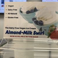 Almond Milk Swifl (Soft Serve)   at Supreme Salads in Stony Brook