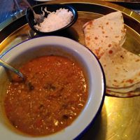 Coco milk curry at Zielo Snack & Bar in Leon