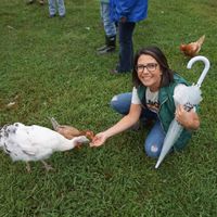 🌱🐓 at Woodstock Farm Sanctuary in High Falls