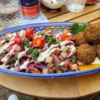 Falafelsalade at FLFL Nijmegen in Nijmegen