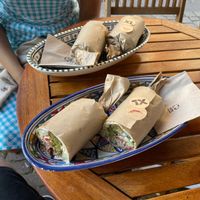 Spicy XL Falafel Wraps at FLFL Nijmegen in Nijmegen