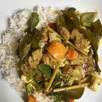 Vegan Thai Curry   at Janelle's Vegan Kitchen in Amherst