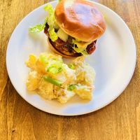  Spicy Chik’N sandwich   at Janelle's Vegan Kitchen in Amherst