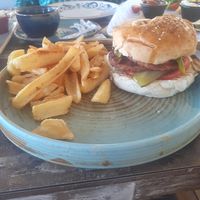 Vegan burger at Food in Box in Kemer