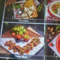 The menu at Food in Box in Kemer