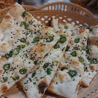 Sesame & Chilli Naan (no butter) at Rajdarbar Indian Restaurant in Chiang Mai