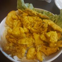 Mixed bhaji at Rajdarbar Indian Restaurant in Chiang Mai