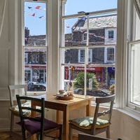 Room overlooking The Parade at Toucan Cafe in Minehead