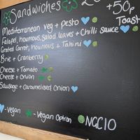 Sandwiches July 2021 at Toucan Cafe in Minehead