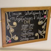 Opening hours at Toucan Cafe in Minehead