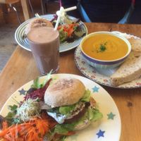 My meal at Toucan Cafe in Minehead