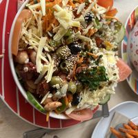 Tucan Salad - Big!  at Toucan Cafe in Minehead