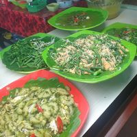 Counter options at Warung Indonesia in Kuta