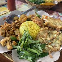 Nasi Campur  at Warung Indonesia in Kuta