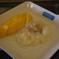 mango sticky rice at BKK - Veg Stall Food Court - T21 in Bangkok