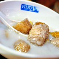 Grilled bananas in coconut milk. at BKK - Veg Stall Food Court - T21 in Bangkok