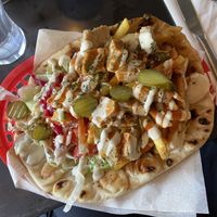 Garlic chilli kebab   at Hank's Dirty Norwich in Norwich