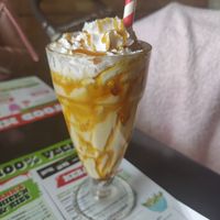 Banoffee milkshake at Hank's Dirty Norwich in Norwich