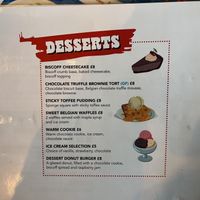 menu  at Hank's Dirty Norwich in Norwich